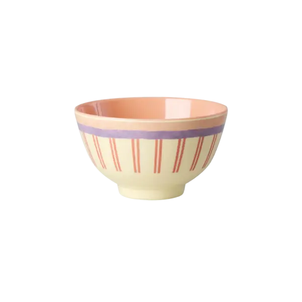 rice Denmark Rice melamine schaal strepen Stripey Love print klein