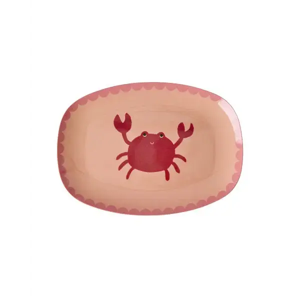 rice Denmark Rice melamine lunchbord Crab print