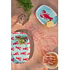 Rice melamine lunchbord ovaal kreeft New Lobster print