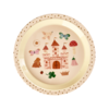 Rice melamine kinderbord sprookjes Fairytale print roze