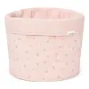 Little Dutch opbergmandje rond roze Pure Blossom middelgroot