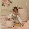 Little Dutch opbergmandje rond roze Pure Blossom klein