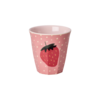 Rice melamine kinderbekers klein Fairytale print roze