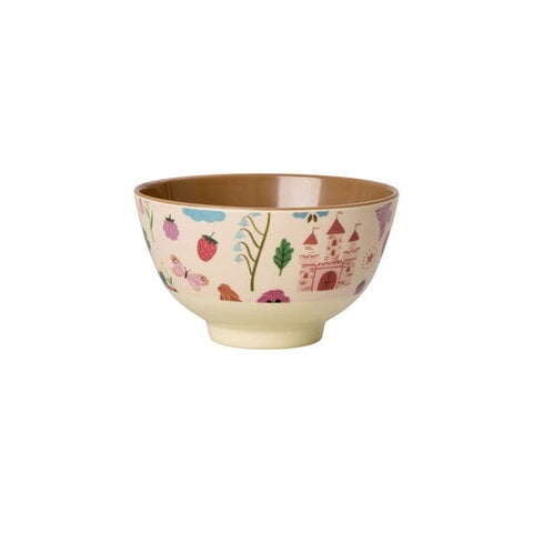 Rice melamine schaaltje klein Fairytale print roze