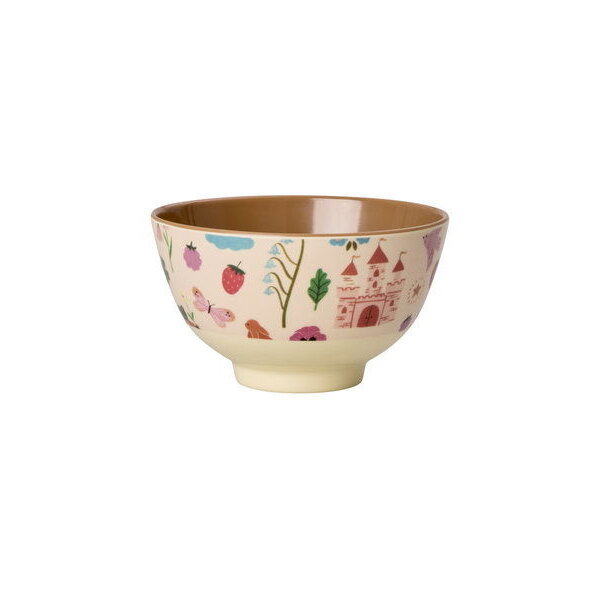 rice Denmark Rice melamine schaaltje Fairytale print roze