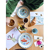 Rice melamine kinderbord Dogs in Space print