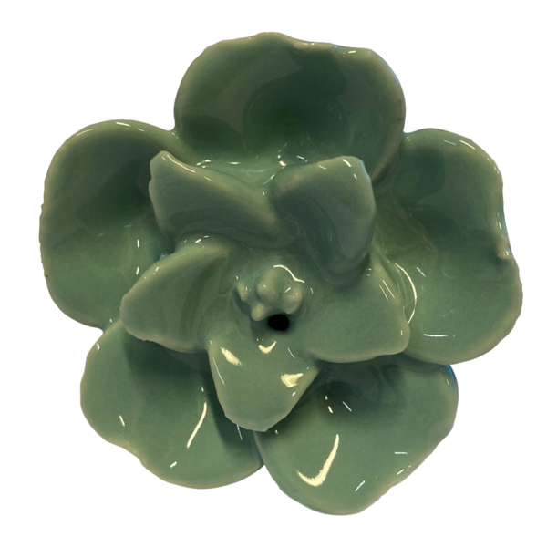 Clayre & Eef Deurknopje bloem lichtgroen