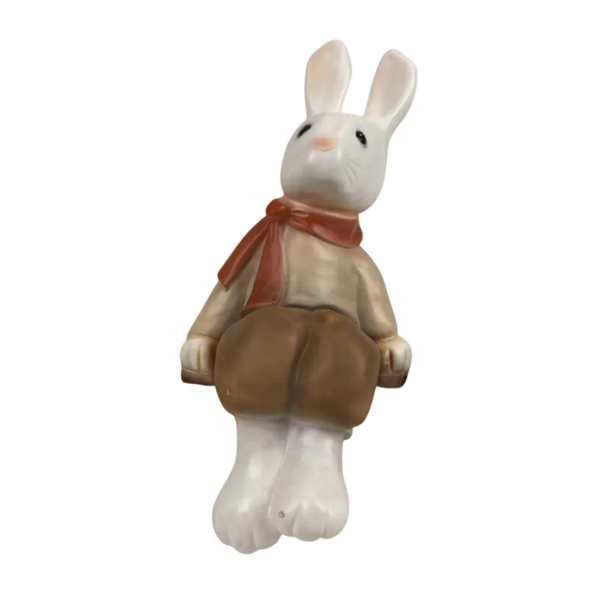 Heico figuurlampen Figuurlamp klein konijntje met sjaal zittend