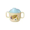 Rice melamine kinderservies Dogs in Space blauw