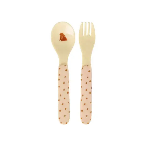 rice Denmark Rice melamine babybestek Fairytale roze