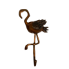 Kinderkapstok haakje flamingo koper