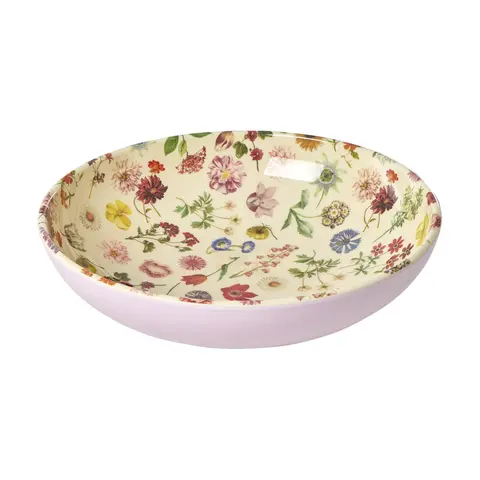 Rice melamine salade schaal Floras Dream print