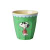 Rice melamine beker medium Snoopy groen