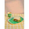 Rice melamine beker medium Snoopy groen
