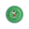 Rice melamine lunchbordje Snoopy groen