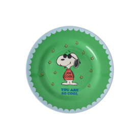 rice Denmark Rice melamine kinderbord Snoopy groen