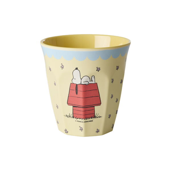rice Denmark Rice melamine kinderbeker medium Snoopy creme