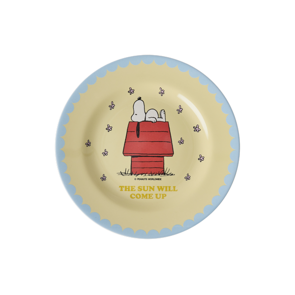 rice Denmark Rice melamine lunchbordje Snoopy creme