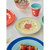 Rice melamine lunchbordje Snoopy creme