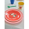 Rice melamine lunchbordje Snoopy rood