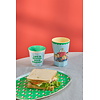 Rice melamine kinderbeker medium Snoopy blauw