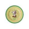Rice melamine lunchbordje Snoopy geel