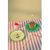 Rice melamine lunchbordje Snoopy geel