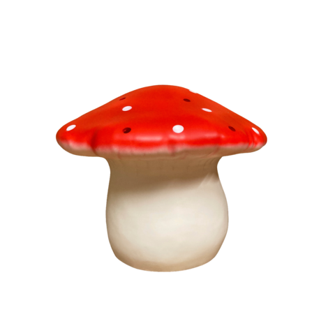 Figuurlamp paddenstoel vliegenzwam rood