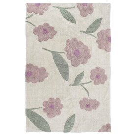 Nattiot Nattiot kindervloerkleed Sunny Flowers roze