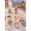 Rice melamine kinderbordje mat beer Bear print bruin