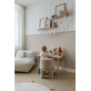Nattiot vloerkleed kinderkamer Mallen rond met stippen