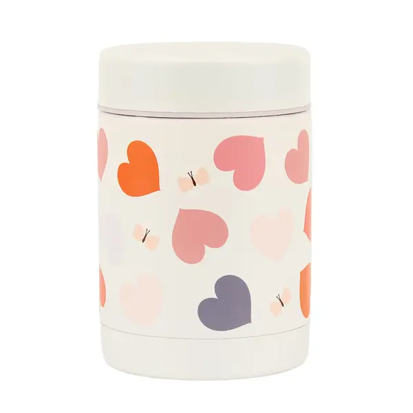 A Lovely Little Company A Lovely Little Company voedselbakje roestvrij staal hartjes