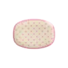 Rice melamine lunchbord roze hartjes