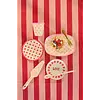 Rice melamine lunchbord roze hartjes