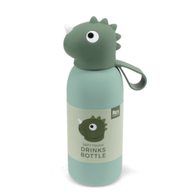 Rex London Rex London drinkfles RVS dino groen