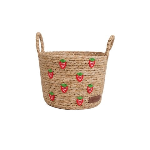 Kidsdepot opbergmand kinderkamer aardbeien
