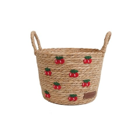 Kidsdepot opbergmand kinderkamer kersen