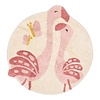 Little Dutch vloerkleed kinderkamer flamingo roze