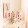 Little Dutch wanddecoratie flamingo roze