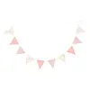 Little Dutch decoratieslinger vlaggen Blooming Safari roze