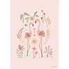 Little Dutch poster kinderkamer Blooming Safari flamingo