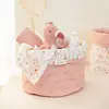 Little Dutch opbergmandje rond Blooming Safari roze