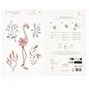 Little Dutch muursticker babykamer Blooming Safari