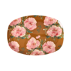 Rice melamine bord bloemen ovaal Floral Flower Rose print