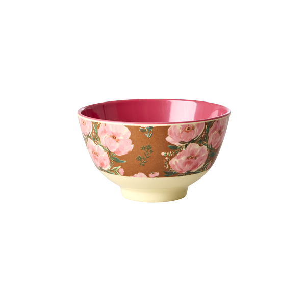 rice Denmark Rice melamine schaaltje bloemen Floral Fiesta Rose print