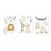 Little Dutch muursticker babykamer Safari Leo