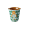 Rice melamine kinderbekers Music Band print blauw