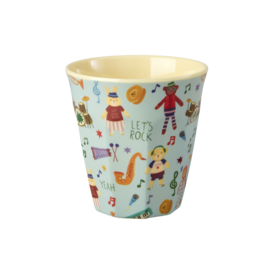rice Denmark Rice kinderbeker medium Music Band blauw
