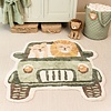 Little Dutch vloerkleed kinderkamer Safari Jeep