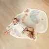 Little Dutch vloerkleed kinderkamerolifant grijsblauw